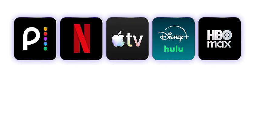 Streaming service logos included with Toronto’s Best IPTV in Canada